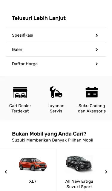 Suzuki Indonesia Website Redesign - Page 9 - by Dwan